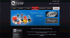 Desktop Screenshot of ecezar.pl