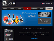 Tablet Screenshot of ecezar.pl